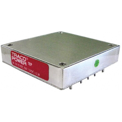 TRACOPOWER TEP 100WIR Isolated DC-DC Converter, 48V dc/ 2.1A Output, 100W, Chassis Mount, +75°C Max Temp -40°C Min Temp