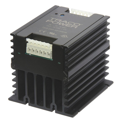 TRACOPOWER TEQ 200WIR DC-DC Converter, 48V dc/ 5A Output, 43 → 160 V dc Input, 240W, Chassis Mount, +55°C Max