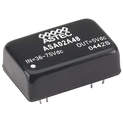 Artesyn Embedded Technologies ASA DC-DC Converter, 3.3V dc/ 3A Output, 18 → 36 V dc Input, 10W, Through Hole,