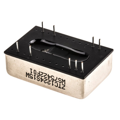 TRACOPOWER THD 12WI DC-DC Converter, 15V dc/ 800mA Output, 9 → 36 V dc Input, 12W, Through Hole, +85°C Max Temp