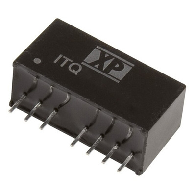 XP Power ITQ DC-DC Converter, ±5V dc/ ±600mA Output, 9 → 36 V dc Input, 6W, Through Hole, +100°C Max Temp -40°C
