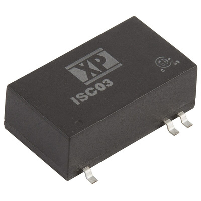XP Power ISC DC-DC Converter, 24V dc/ 125mA Output, 9 → 36 V dc Input, 3W, Surface Mount, +100°C Max Temp -40°C