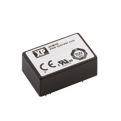 XP Power JHM DC-DC Converter, ±12V dc/ ±420mA Output, 18 → 36 V dc Input, 10W, Through Hole, +80°C Max Temp