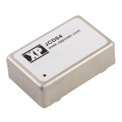 XP Power JCD DC-DC Converter, 5V dc/ 800mA Output, 18 → 36 V dc Input, 4W, Through Hole, +100°C Max Temp -40°C