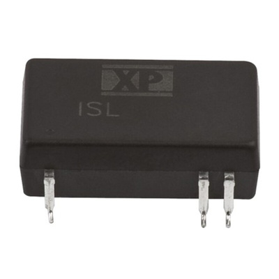 XP Power ISL Isolated DC-DC Converter, 12V dc/ 125mA Output, 9 → 36 V dc Input, 1.5W, Surface Mount, +85°C Max
