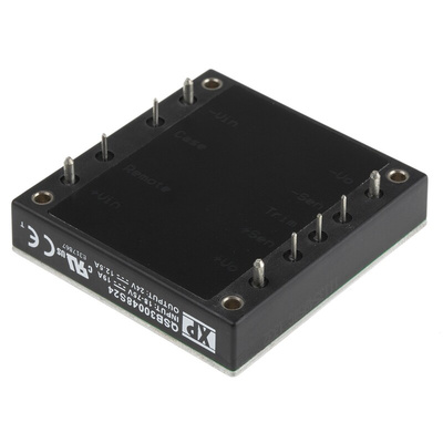 XP Power QSB300 DC-DC Converter, 24V dc/ 14.58A Output, 18 → 75 V dc Input, 300W, PCB Mount, +100°C Max Temp