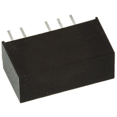 TRACOPOWER TMH DC-DC Converter, ±12V dc/ ±80mA Output, 10.8 → 13.2 V dc Input, 2W, Through Hole, +85°C Max Temp