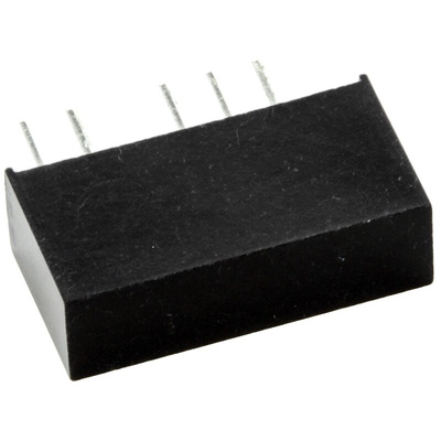 Recom RB DC-DC Converter, ±15V dc/ ±33mA Output, 10.8 → 13.2 V dc Input, 1W, Through Hole, +85°C Max Temp -40°C