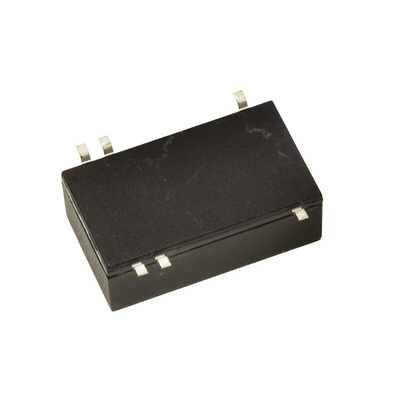 TRACOPOWER TES 2N DC-DC Converter, ±15V dc/ ±65mA Output, 4.5 → 9 V dc Input, 2W, Surface Mount, +85°C Max Temp