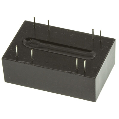 Recom REC5 DC-DC Converter, 15V dc/ 340mA Output, 9 → 18 V dc Input, 5W, Through Hole, +75°C Max Temp -40°C Min