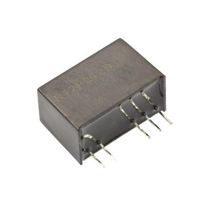 Recom DC-DC Converter, ±12V dc/ ±85mA Output, 10.8 → 13.2 V dc Input, 2W, Through Hole, +85°C Max Temp -40°C Min