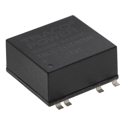TRACOPOWER THL 6WISM DC-DC Converter, 24V dc/ 250mA Output, 9 → 36 V dc Input, 6W, Surface Mount, +75°C Max Temp