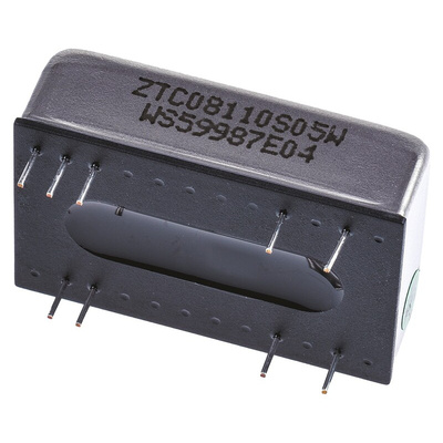 TRACOPOWER TEN 8WI DC-DC Converter, 5V dc/ 1.6A Output, 43 → 160 V dc Input, 8W, Through Hole, +85°C Max Temp