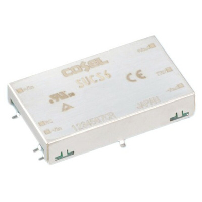 Cosel DC-DC Converter, 3.3V dc/ 1.2A Output, 4.5 → 9 V dc Input, 6W, Surface Mount, +85°C Max Temp -40°C Min Temp