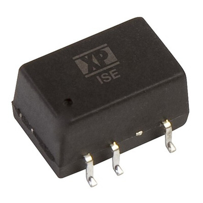 XP Power ISE DC-DC Converter, 24V dc/ 42mA Output, 21.6 → 26.4 V dc Input, 1W, Surface Mount, +105°C Max Temp