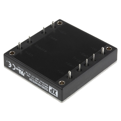 XP Power QSB300 DC-DC Converter, 28V dc/ 12.5A Output, 18 → 75 V dc Input, 300W, PCB Mount, +100°C Max Temp