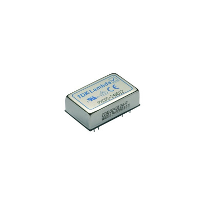 TDK-Lambda PXC05 DC-DC Converter, 12V dc/ 470mA Output, 18 → 75 V dc Input, 5.64W, Through Hole, +105°C Max Temp