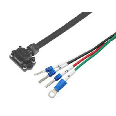 Omron Motor Power Cable for use with 3000 rpm Servomotors