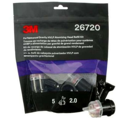 3M 2 mm, 5 Piece, For Use With 3M Performance Spray Gun System and 3M PPS Series 2.0 Spray Cup System