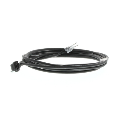 Omron Cable for Use with Servo Motor, 10m Length, 50 → 750 W, 200 V