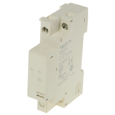 Schneider Electric GVAU Series Under Voltage Release for Use with GV2 GVAU Series, GV3 GVAU Series