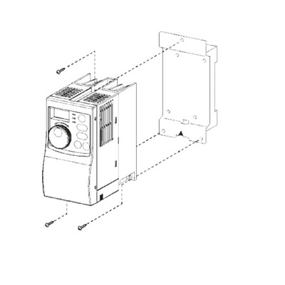 Mitsubishi Mounting Kit for Use with FR-S500 Series, 136.7mm Length