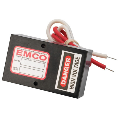 XP Power E Series DC-DC Converter, 7kV/ 430μA Output, 0 → 15 V dc Input, 3W, Through Hole, +60°C Max Temp -10°C