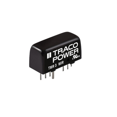 TRACOPOWER TMR 3WI DC-DC Converter, ±12V dc/ ±125mA Output, 9 → 36 V dc Input, 3W, Through Hole, +85°C Max Temp
