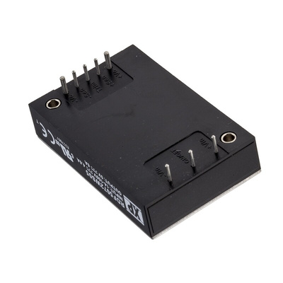 XP Power RDF50 DC-DC Converter, 5V dc/ 6A Output, 14 → 160 V dc Input, 50W, Through Hole, +100°C Max Temp -40°C