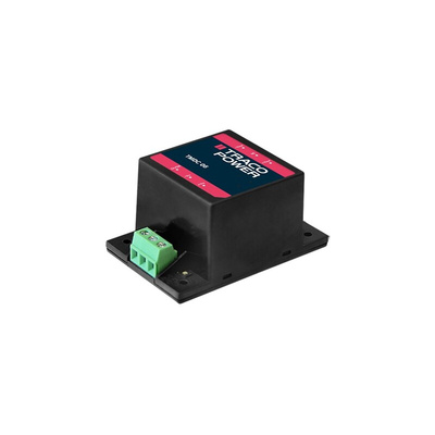 TRACOPOWER TMDC 06 DC-DC Converter, ±24V dc/ ±125mA Output, 9 → 36 V dc Input, 6W, Chassis Mount, +80°C Max Temp