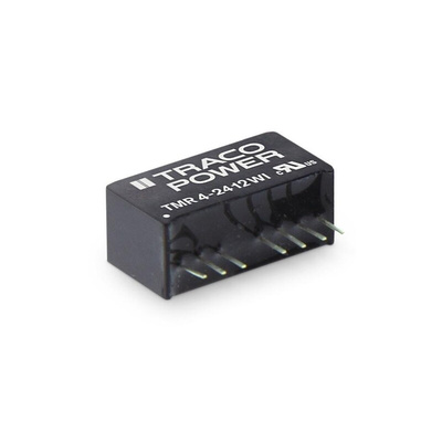 TRACOPOWER TMR DC-DC Converter, 5V dc/ 800mA Output, 9 → 36 V dc Input, 4W, Through Hole, +85°C Max Temp -40°C