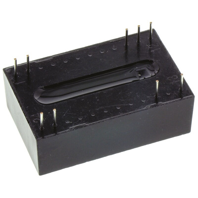 Recom REC3 DC-DC Converter, 5V dc/ 600mA Output, 4.5 → 9 V dc Input, 3W, Through Hole, +80°C Max Temp -40°C Min