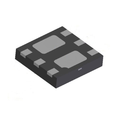 Dual P-Channel MOSFET, 3.8 A, 20 V, 6-Pin U-DFN2020 Diodes Inc DMP2075UFDB-7