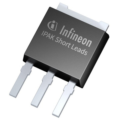 Dual N-Channel MOSFET Transistor & Diode, 6.8 A, 650 V, 3-Pin IPAK Infineon IPS60R1K0CEAKMA1