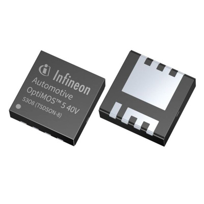 Silicon N-Channel MOSFET, 20 A, 40 V, 8-Pin PQFN 3 x 3 Infineon IPZ40N04S53R1ATMA1
