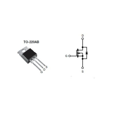N-Channel MOSFET, 20 A, 800 V, 3-Pin TO-220AB Vishay SIHP24N80AEF-GE3