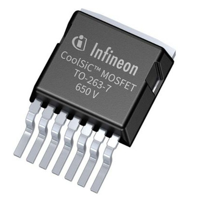 N-Channel MOSFET, 54 A, 650 V, 7-Pin D2PAK Infineon IMBG65R039M1HXTMA1