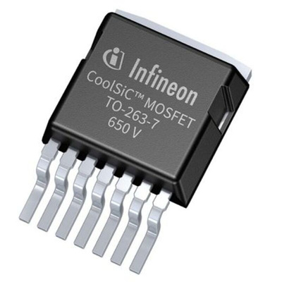 N-Channel MOSFET, 24 A, 650 V, 7-Pin D2PAK Infineon IMBG65R107M1HXTMA1