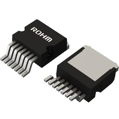N-Channel MOSFET, 24 A, 1200 V D2PAK ROHM SCT4062KW7HRTL