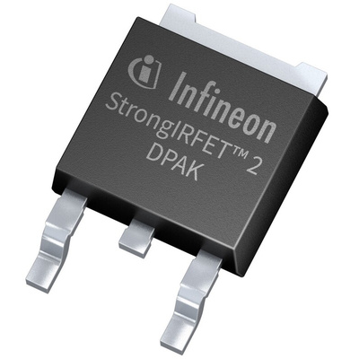 N-Channel MOSFET Transistor, 129 A, 80 V PG-TO252-3 Infineon IPD040N08NF2SATMA1