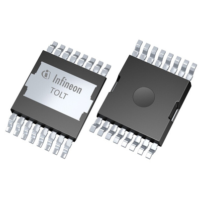 N-Channel MOSFET, 365 A, 100 V, 16-Pin PG-HDSOP-16 Infineon IPTC014N10NM5ATMA1