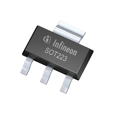 N-Channel MOSFET Transistor, 120 mA PG-SOT223 Infineon BSP135H6906XTSA1