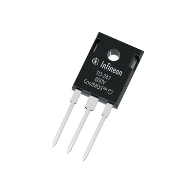 MOSFET Transistor, 50 A PG-TO 247 Infineon IPW60R040C7XKSA1
