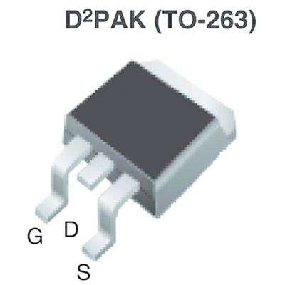 N-Channel MOSFET, 15 A, 800 V, 3-Pin D2PAK Vishay SIHB17N80E-GE3