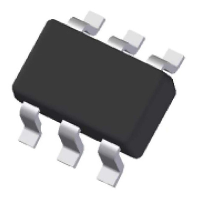 Dual N/P-Channel-Channel MOSFET, 2.8 A, 3.6 A, 30 V, 6-Pin TSOT-26 Diodes Inc DMC3060LVT-7