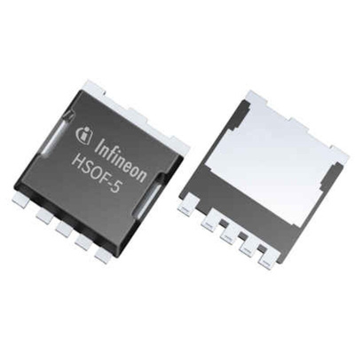 N-Channel MOSFET, 200 A, 40 V, 5-Pin HSOF-5 Infineon IAUA200N04S5N010AUMA1