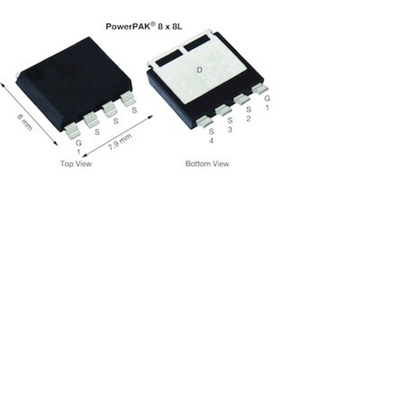 N-Channel MOSFET, 299 A, 80 V, 4-Pin PowerPAK 8 x 8L Vishay SIJH800E-T1-GE3