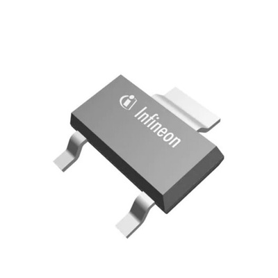 N-Channel MOSFET Transistor, 2.4 A, 500 V, 3-Pin SOT-223 Infineon IPN50R2K0CEATMA1