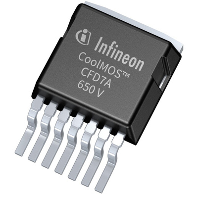 MOSFET, 211 A, 650 V PG-TO263 Infineon IPBE65R050CFD7AATMA1