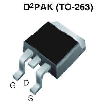N-Channel MOSFET, 19 A, 600 V, 3-Pin D2PAK Vishay SIHB22N60EF-GE3
